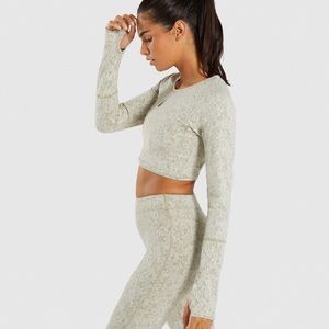 Gymshark Tops - Gymshark long sleeve crop Gymshark Tops - Gymshark long sleeve crop